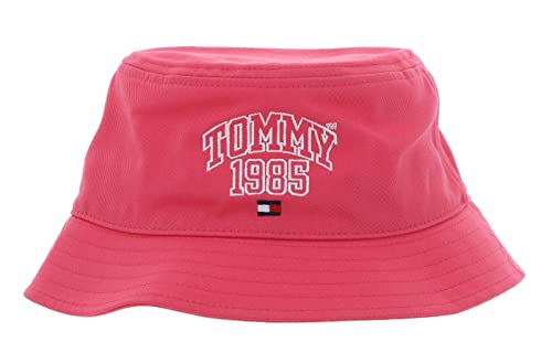 Tommy Hilfiger Tommy Varsity Bucket Hat L/XL Laser Pink von Tommy Hilfiger