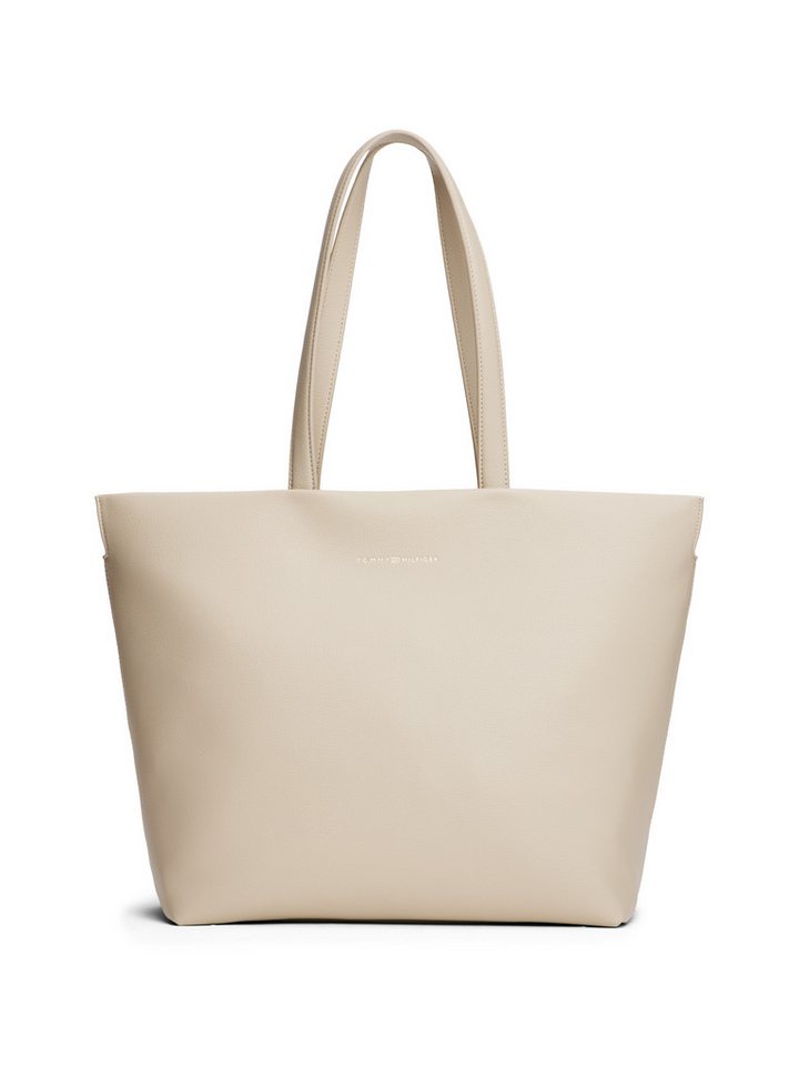 Tommy Hilfiger Tragetasche TH LOGOTAPE TOTE, Damen Shopper, Umhängetasche mit Logoschriftzug von Tommy Hilfiger