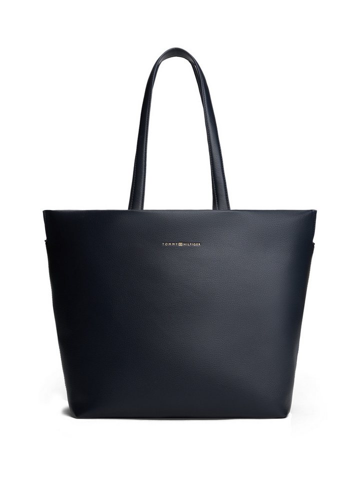 Tommy Hilfiger Tragetasche TH LOGOTAPE TOTE, Damen Shopper, Umhängetasche mit Logoschriftzug von Tommy Hilfiger