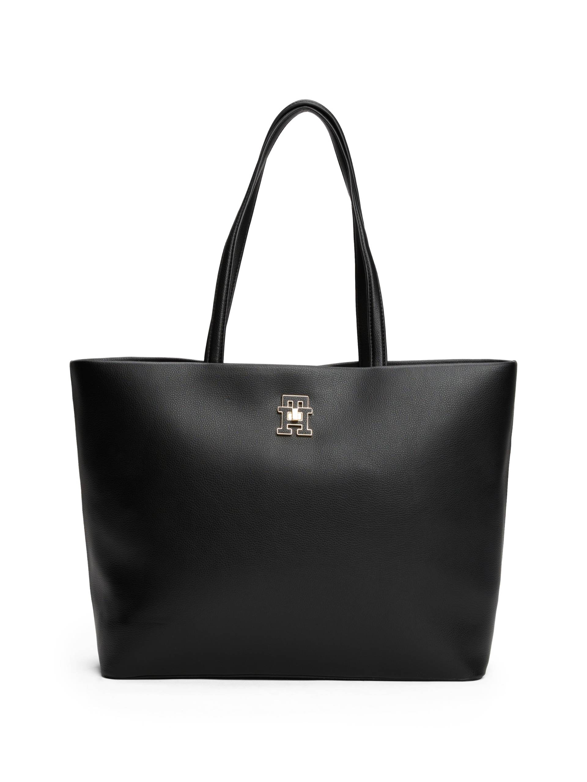Tommy Hilfiger Tragetasche "TH MODERN TOTE", Damen Schultertasche, Umhängetasche mit TH-Schmuckelement von Tommy Hilfiger