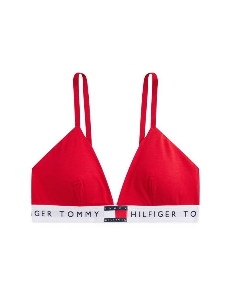 Tommy Hilfiger - Triangel-Bustier in Rot von Tommy Hilfiger
