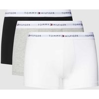 Tommy Hilfiger Trunks mit Label-Details im 3er-Pack in Mittelgrau, Größe M von Tommy Hilfiger