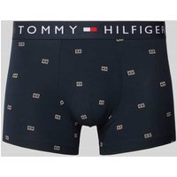 Tommy Hilfiger Trunks mit elastischem Label-Bund in Marine, Größe XL Tommy Hilfiger Trunks mit elastischem Label-Bund in Marine, Größe XL von Tommy Hilfiger