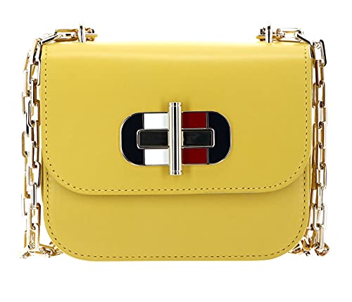 Tommy Hilfiger Turnlock Mini Crossover Vivid Yellow von Tommy Hilfiger