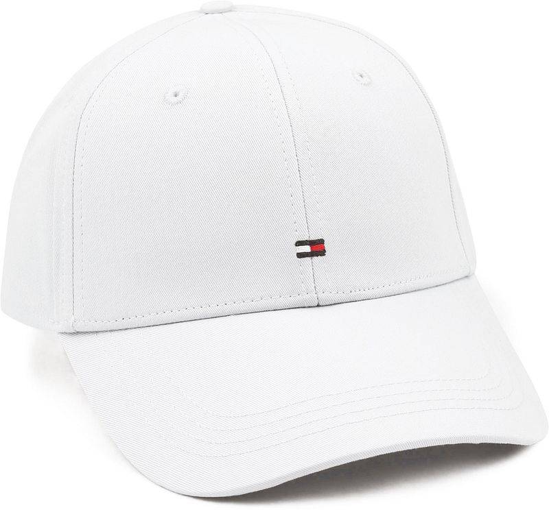 Tommy Hilfiger Twill Cap Weiß - von Tommy Hilfiger