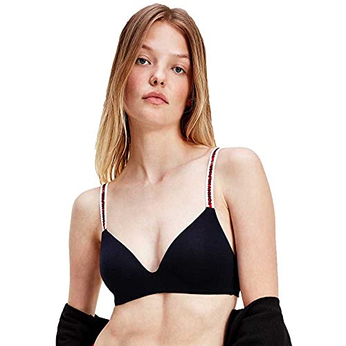 Tommy Hilfiger LIGHTLY LINED TRIANGLE BRA BHs Damen, Blau (Desert Sky), 32B von Tommy Hilfiger