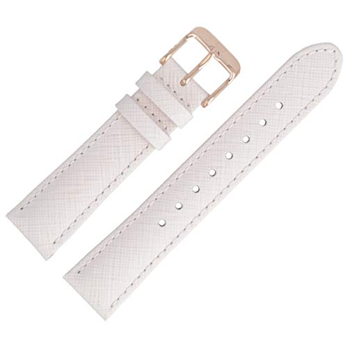 Tommy Hilfiger Uhrenarmband 18mm Leder Pink - 679302085 von Tommy Hilfiger