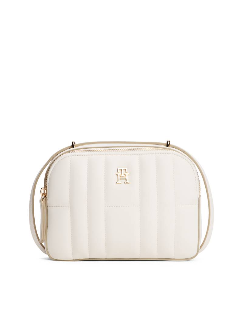 Tommy Hilfiger Umhängetasche "TH FEMININE CONV CAMERA BAG", Damen Schultertasche, Minibag im trendigen Stepp-Design von Tommy Hilfiger