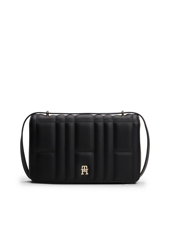 Tommy Hilfiger Umhängetasche TH FEMININE CONV CROSSOVER, Damen-Schultertasche, Clutch, Minibag mit modischer Steppung von Tommy Hilfiger