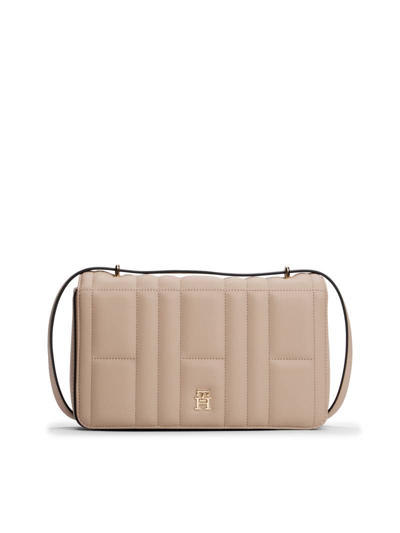 Tommy Hilfiger Umhängetasche "TH FEMININE CONV CROSSOVER", Damen-Schultertasche, Clutch, Minibag mit modischer Steppung von Tommy Hilfiger