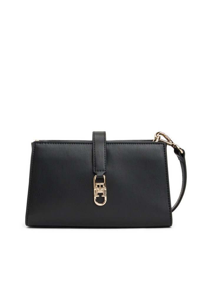 Tommy Hilfiger Umhängetasche TH LIBRE MINI CROSSOVER, Damen Schultertasche, Clutch mit elegantem TH-Verschlusselement von Tommy Hilfiger