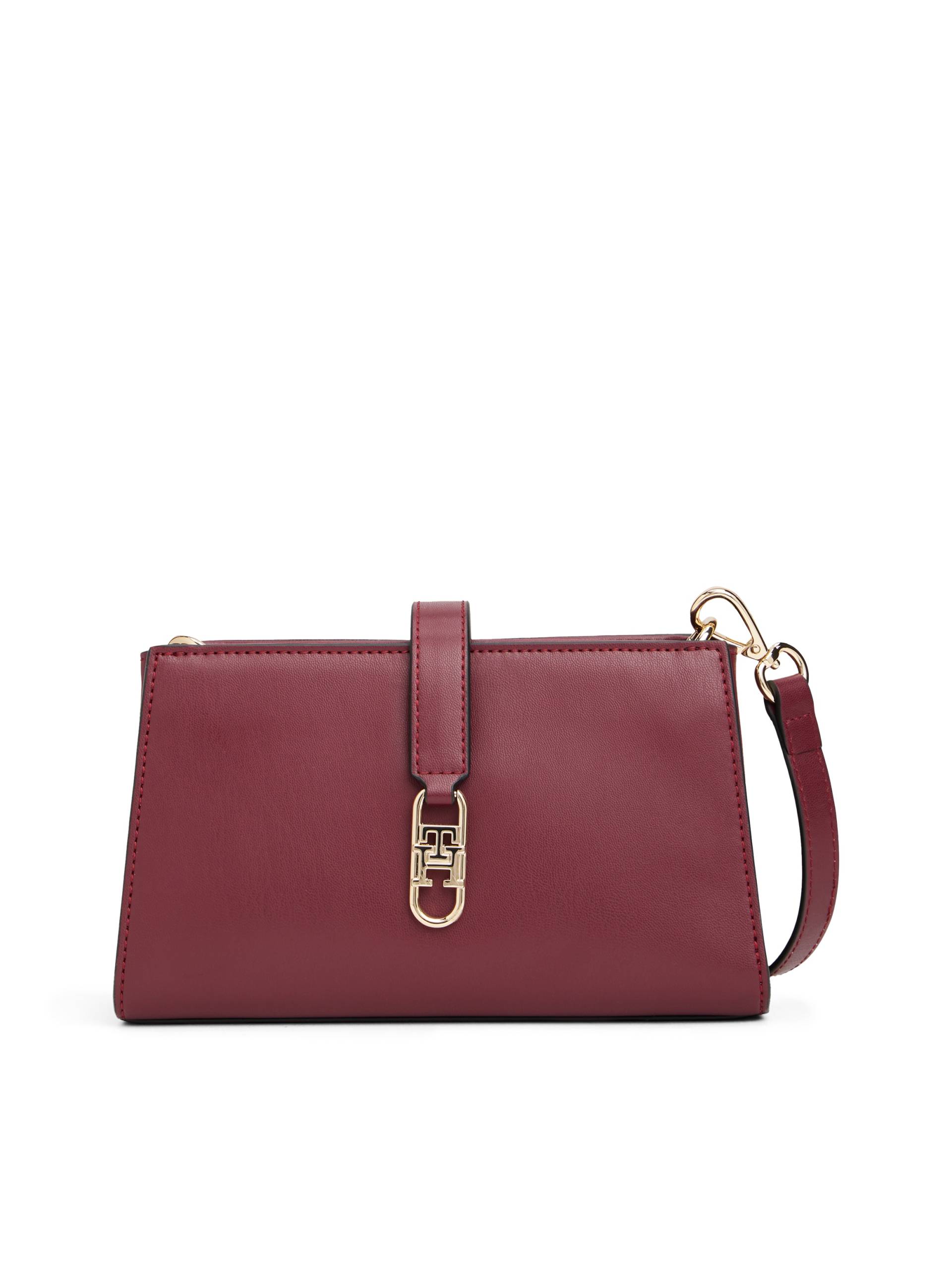 Tommy Hilfiger Umhängetasche "TH LIBRE MINI CROSSOVER", Damen Schultertasche, Clutch mit elegantem TH-Verschlusselement von Tommy Hilfiger