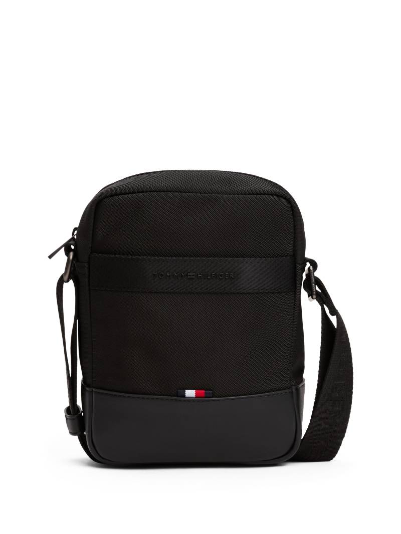 Tommy Hilfiger Umhängetasche "TH NYLON TRAVEL MINI REPORTER", Men Schultertasche, Crossbody-Tasche mit Logoflag von Tommy Hilfiger