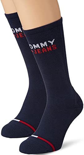 Tommy Hilfiger Unisex KNEEHIGH, Navy, 39/42 (2er Pack) von Tommy Hilfiger