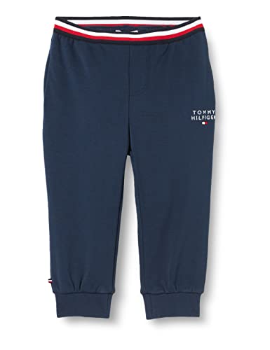 Tommy Hilfiger Unisex BABY SWEATPANT Trainingshose, Marineblau (Twilight Navy), 0 Months von Tommy Hilfiger