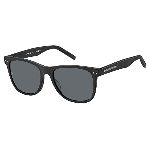 Tommy Hilfiger Unisex Th 1712/s Sunglasses, 003/IR MATT Black, 54 von Tommy Hilfiger