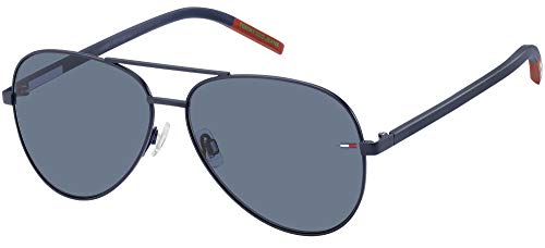 Tommy Hilfiger Unisex Tj 0008/s Sunglasses, FLL/KU Matte Blue, 60 von Tommy Hilfiger