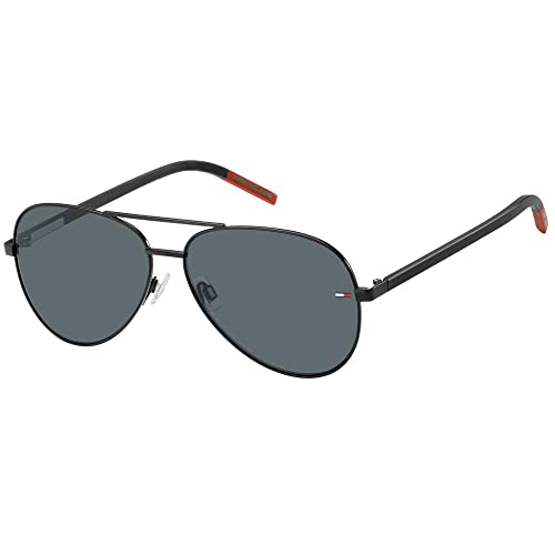 Tommy Hilfiger Unisex-Erwachsene TJ 0008/S Sonnenbrille, AVIATNAVI ,MTT SCHWARZ, 60 von Tommy Hilfiger