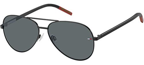 Tommy Hilfiger Unisex-Erwachsene TJ 0008/S Sonnenbrille, AVIATNAVI ,MTT SCHWARZ, 60 Tommy Hilfiger Unisex-Erwachsene TJ 0008/S Sonnenbrille, AVIATNAVI ,MTT SCHWARZ, 60 von Tommy Hilfiger