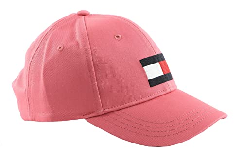 Tommy Hilfiger Unisex Kinder BIG FLAG CAP Verschluss, Tiefe Wassermelone, Large von Tommy Hilfiger