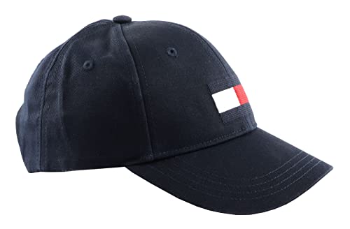 Tommy Hilfiger Unisex Kinder Big Flag Baseball Cap, Wüstenhimmel, M EU von Tommy Hilfiger