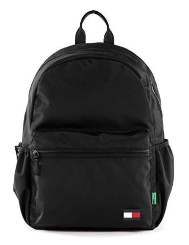 Tommy Hilfiger Unisex Kinder Kids Core Rucksack, Schwarz von Tommy Hilfiger