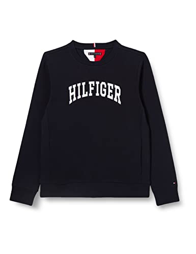 Tommy Hilfiger Unisex Kinder Sweatshirt, Desert Sky, 6 Jahre von Tommy Hilfiger