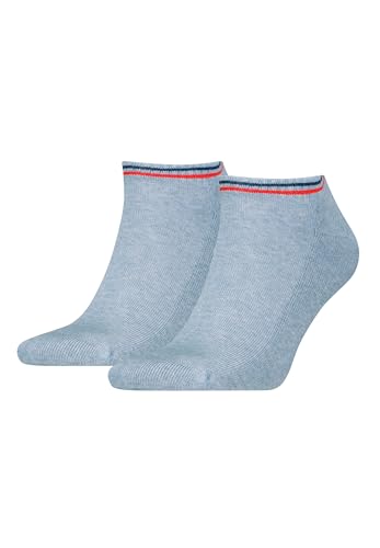 Tommy Hilfiger Unisex Sneaker Socken, Blau, 39/42 (2er Pack) von Tommy Hilfiger