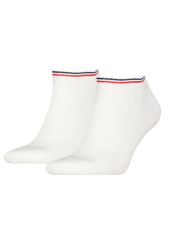 Tommy Hilfiger Unisex Sneaker Socken, Weiß, 43/46 (2er Pack) von Tommy Hilfiger