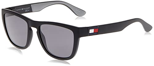 Tommy Hilfiger Unisex Th 1557/s Sunglasses, 08A/IR Black Grey, 54 von Tommy Hilfiger