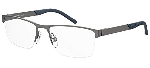 Tommy Hilfiger Unisex Th 1781 Sunglasses, Matte Dark Ruthenium, 55 von Tommy Hilfiger