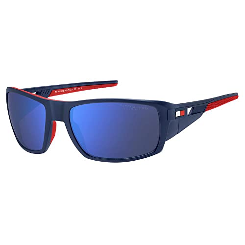 Tommy Hilfiger Unisex Th 1911/s Sunglasses, FLL/ZS Matte Blue, One Size von Tommy Hilfiger