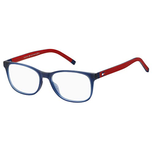 Tommy Hilfiger Unisex Th 1950 Sunglasses, Matte Blue Red, 54 von Tommy Hilfiger