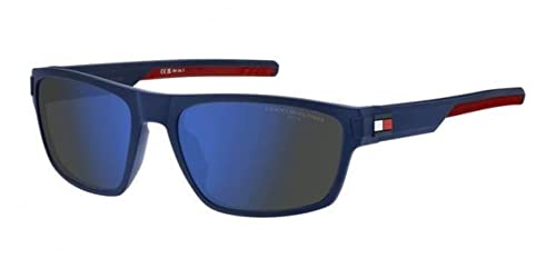 Tommy Hilfiger Unisex Th 1978/s Sunglasses, FLL/ZS Matte Blue, 59 von Tommy Hilfiger