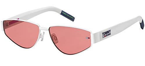 Tommy Hilfiger Unisex Tj 0006/s Sunglasses, VK6/U1 White, 60 von Tommy Hilfiger