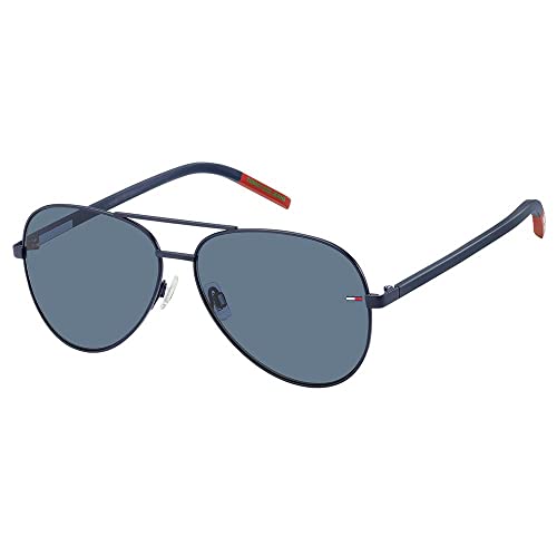 Tommy Hilfiger Unisex Tj 0008/s Sunglasses, FLL/KU Matte Blue, 60 von Tommy Hilfiger