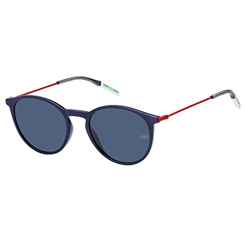 Tommy Hilfiger Unisex Tj 0057/s Sunglasses, 8RU/KU Blue RED, One Size von Tommy Hilfiger