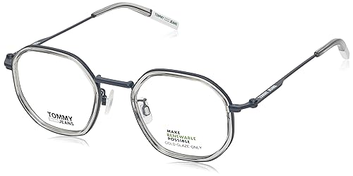 Tommy Hilfiger Unisex Tj 0075 Sunglasses, 09V/21 Grey Blue, 48 von Tommy Hilfiger