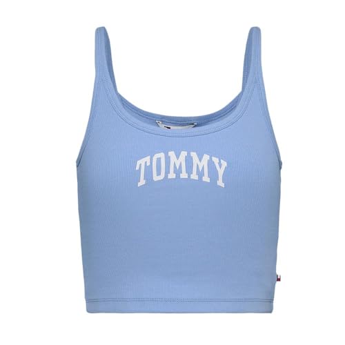 Tommy Hilfiger Varsity Damen-Tanktop, Blau, blau, Small Tommy Hilfiger Varsity Damen-Tanktop, Blau, blau, Small von Tommy Hilfiger