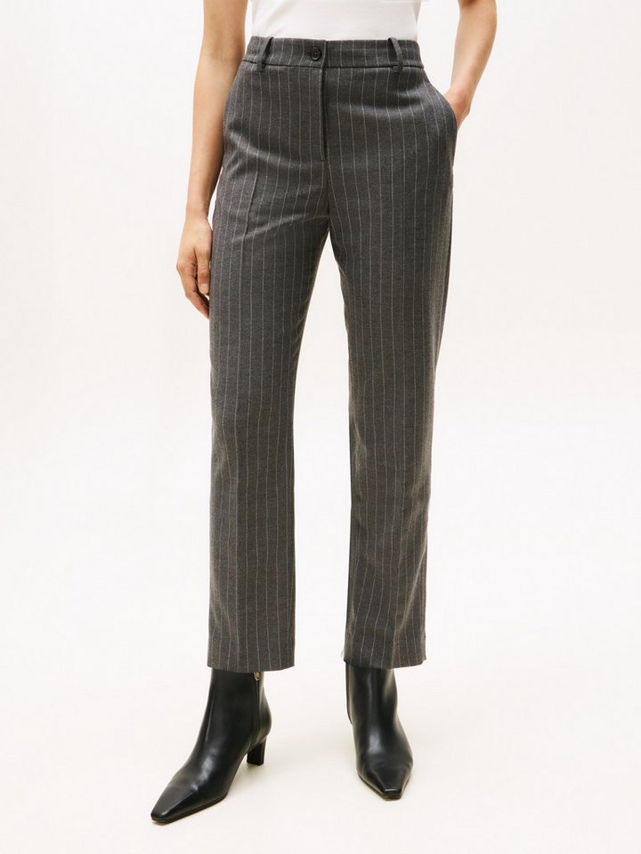 Tommy Hilfiger Webhose PINSTRIPE SLIM STRAIGHT PANT mit Nadelstreifen von Tommy Hilfiger