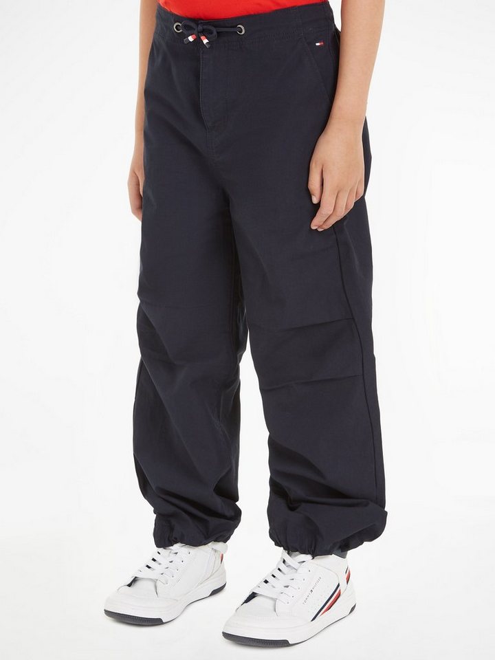 Tommy Hilfiger Webhose WOVEN WIDE PANTS in Unifarbe von Tommy Hilfiger