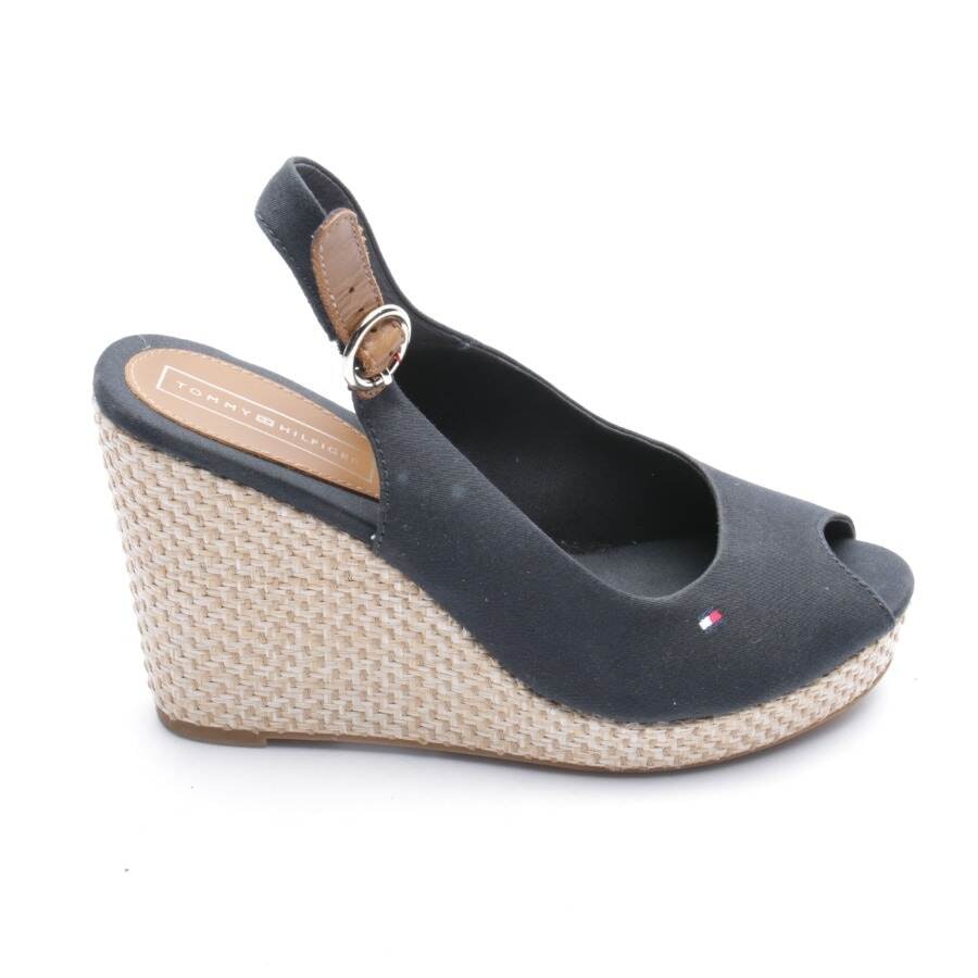 Tommy Hilfiger Wedges EUR 40 Schwarz von Tommy Hilfiger