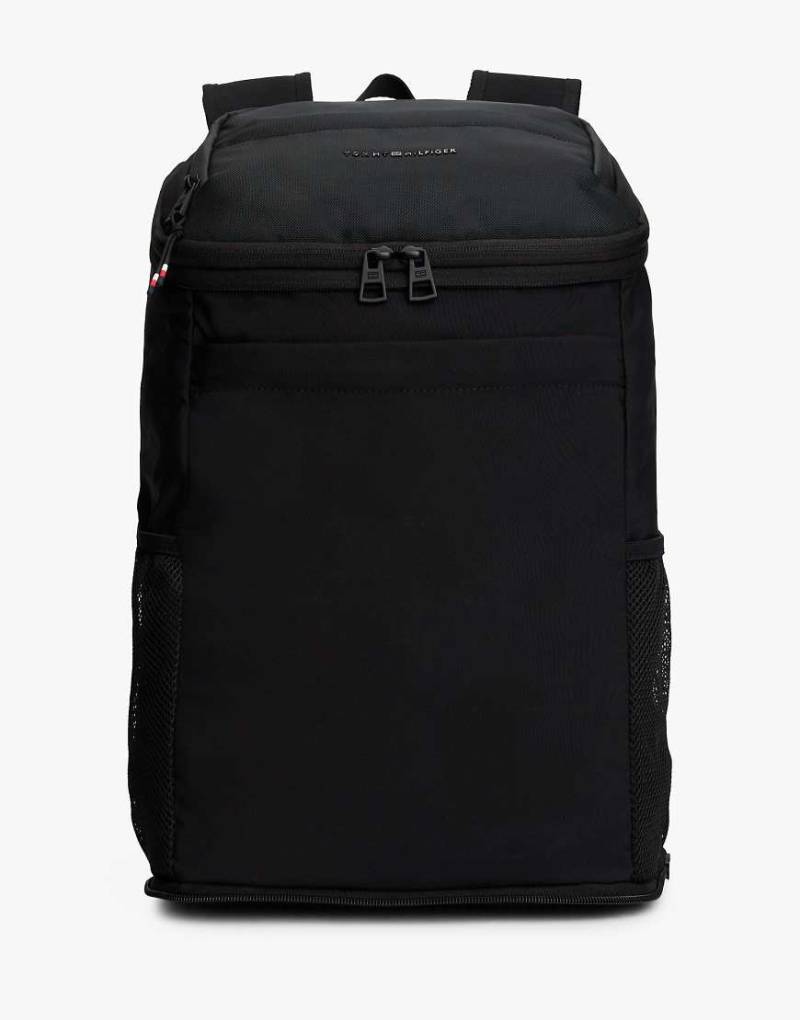 Tommy Hilfiger - Wendbarer Rucksack aus Stoff in Schwarz mit Logo von Tommy Hilfiger