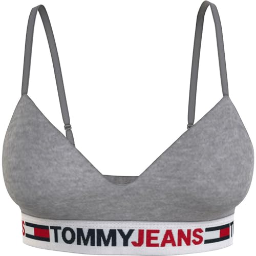 Tommy Hilfiger Wireless Lift Bra UW0UW03973P61 Sporttop BH in grau (S) von Tommy Hilfiger