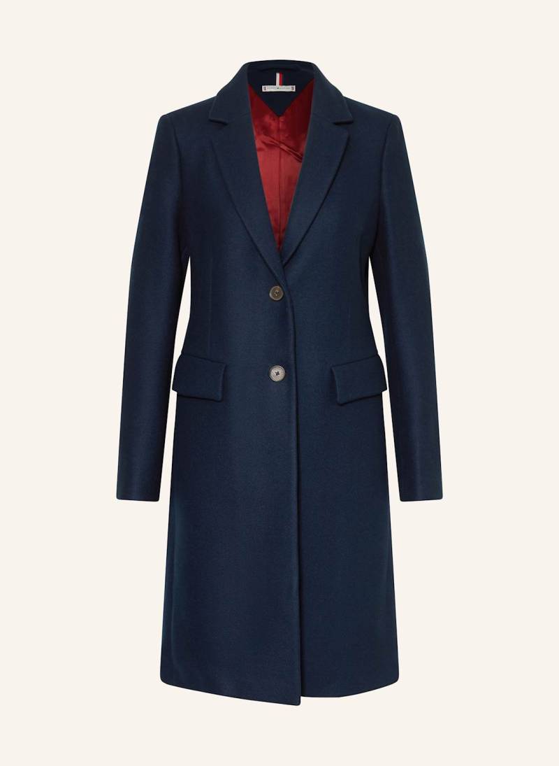 Tommy Hilfiger Wollmantel blau von Tommy Hilfiger