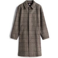 Tommy Hilfiger Wollmantel mit kariertem Pepita-Muster in XXL von Tommy Hilfiger