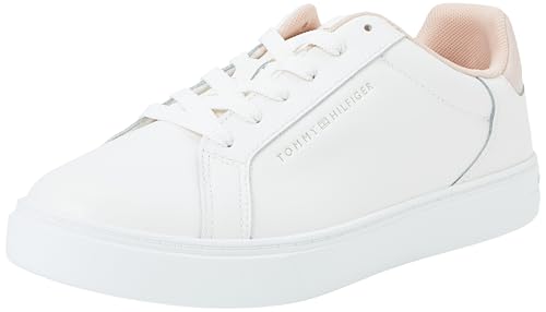 Tommy Hilfiger Women ESSENTIAL COURT SNEAKER, Pink Bloom, 38 EU von Tommy Hilfiger