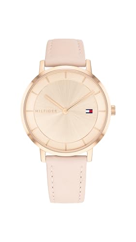 Tommy Hilfiger Zwei-Zeiger-Quarzwerk-Uhr für Damen mit Pinkes Lederarmband - 1782734 Tommy Hilfiger Zwei-Zeiger-Quarzwerk-Uhr für Damen mit Pinkes Lederarmband - 1782734 von Tommy Hilfiger