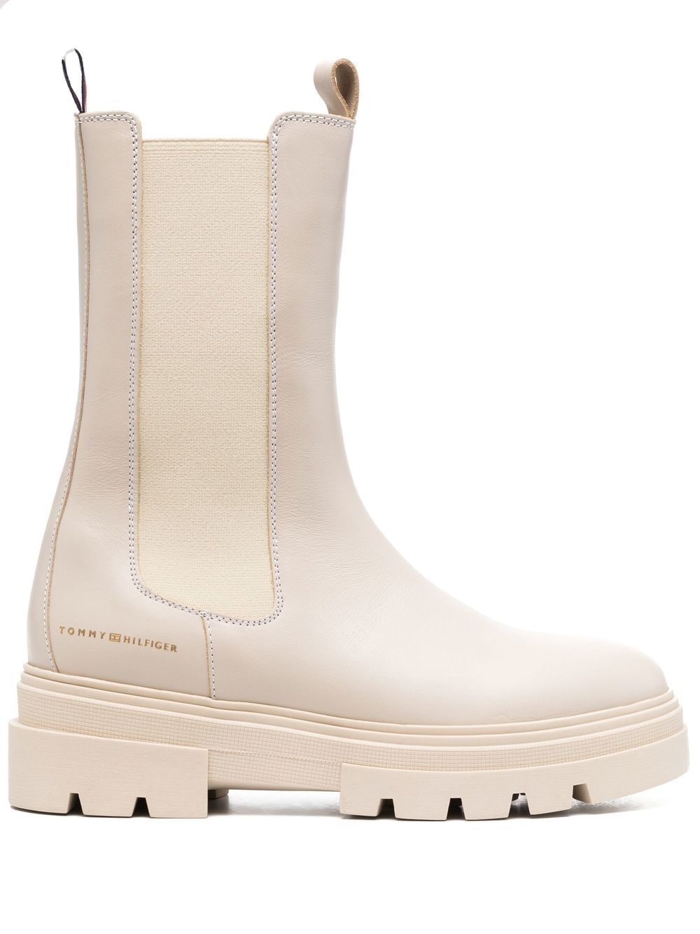 Tommy Hilfiger Chelsea-Boots mit breiter Sohle - Nude von Tommy Hilfiger