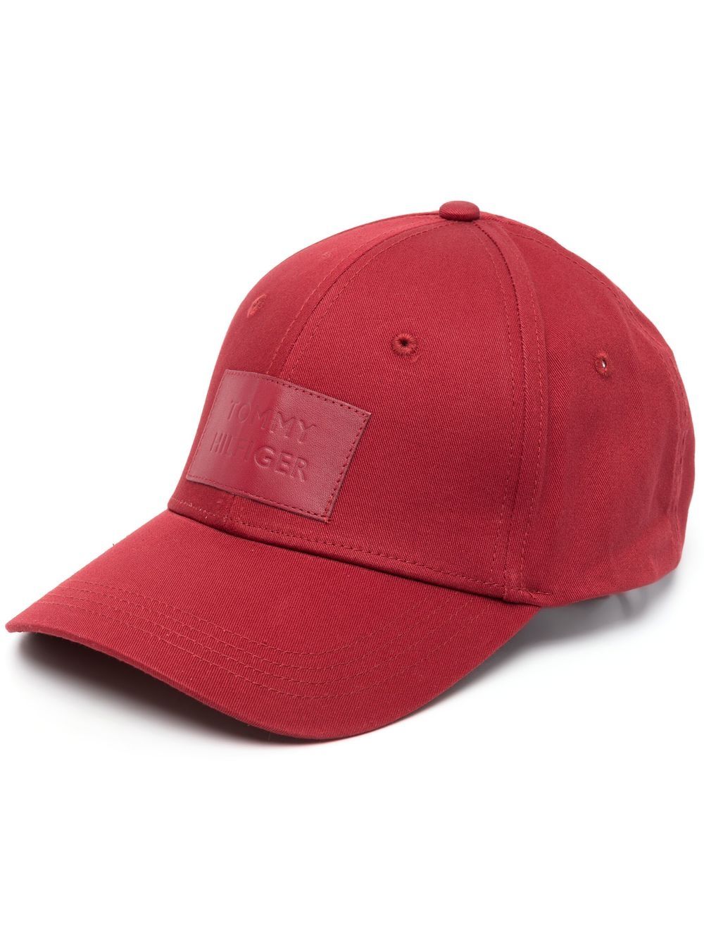 Tommy Hilfiger Baseballkappe aus Bio-Baumwolle - Rot von Tommy Hilfiger